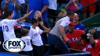 Michael Young's fear of clowns nearly got Elvis Andrus punched