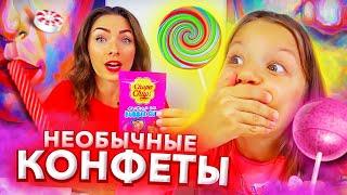 Challenge ЧЕЛЛЕНДЖ  Необычные КОНФЕТЫ Против Продуктов / Вики Шоу