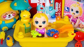 [LIVE]Satisfying with Unboxing Cute Barbie Doll Bathtub Toys #2Disney Toys Collection Review ASMR