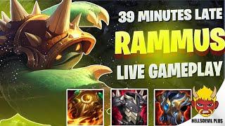 39 MINUTES CRAZY LATE GAME RAMMUS! - Wild Rift HellsDevil Plus Gameplay