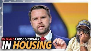 "Illegal Migrants Cause Shortage In Housing..." JD Vance Heckled During Speech About Real Estate