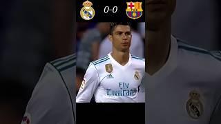 فوتبال  رئال مادرید و بارسلونا#آخرین الکلاسیکو رونالدو# مسی#football#ronaldo#messi#barca#real madrid