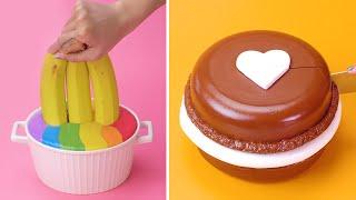 Quick And Easy Chocolate Cake Decorating Ideas | So Yummy Cake Recipes | Easy Cake Decorating Ideas