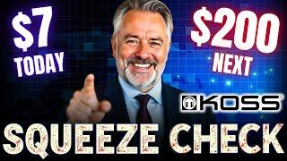 15.600% SHORT SQUEEZE STOCK ‼️ KOSS STOCK SHORT SQUEEZE EXPLAINED  KOSS STOCK SHORT SQUEEZE