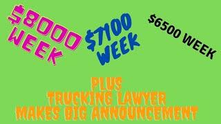 $21,500 in 3 weeks Trucking-Lawyer makes announcement about future