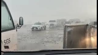 Heavy Rain in Jeddah Flooding in Jeddah  6 - 1 - 2025