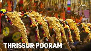 Thrissur Pooram - A Feast for the Eyes |  360° Experience | Temple Festivals | Kerala Tourism