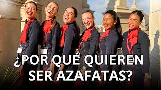 POR QUÉ quieren ser AZAFATAS?