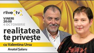 Anatol Șalaru, invitat la „Realitatea te privește”