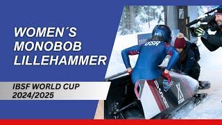 IBSF World Cup Lillehammer - Women's Monobob - Heat 1