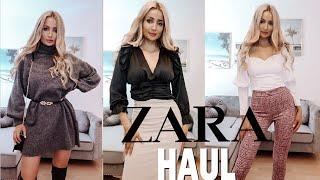 XXL ZARA Fashion Try On Haul Herbst Winter 2020 deutsch // Ellabekind