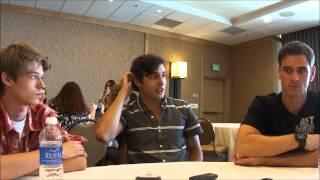 Under the Dome Interview with Colin Ford, Alexander Koch and Eddie Cahill
