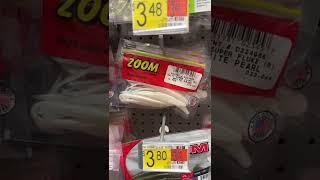 Top 5 #bassfishing baits from #walmart #zoombaits #senko #strikeking