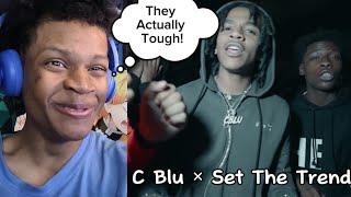 Their Chemistry Is Crazy! | C Blu & Set Da Trend - No Ozone 1, 2 & 3 (Reaction!!!)