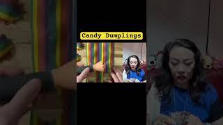 Jenny likes China street food: Candy dumplings! Jenny eating show Mukbang! Chinese Asian food snacks