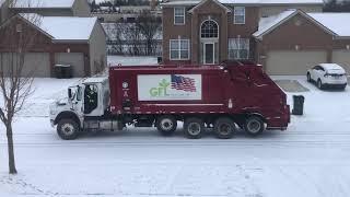 Garbage Truck Montage, mostly MANUAL REAR LOADERS.  Refuse truck, or trash truck?