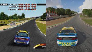 First Corners at Brands Hatch in 35 different racing games (TOCA, Forza, GT and many more)