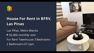 House For Rent in BFRV, Las Pinas