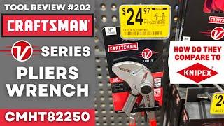 Craftsman V Series Pliers Wrench - Compared to Knipex #tools #craftsman #knipex #clearance