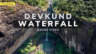 Devkund Waterfall | Never seen before footage | Drone Video