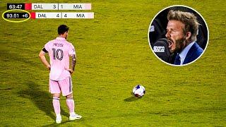 The Day Lionel Messi Saved Inter Miami & IMPRESSED David Beckham