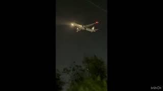Cathay Pacific 777 Arrival to Delhi
