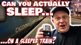 Caledonian Sleeper Train - CLASSIC Room Review - but can you actually SLEEP?