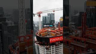 Canada’s tallest skyscraper ever reaches its halfway mark! #shorts #skyline #Toronto #architecture