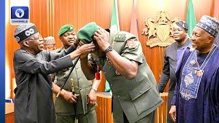 Tinubu Promotes Acting COAS Oluyede To Lieutenant General Rank