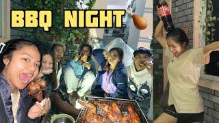 Khatarnak dance gariyo || BBQ Night with Friends || Raw Vlog || g.supree||