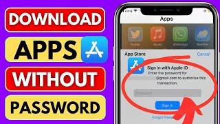 How to Download & Install Apps Without Apple ID Password | iOS 18 Guide