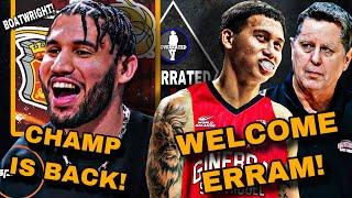 BREAKING: JP ERRAM TO GINEBRA! C-STAND TO TNT! | BENNIE BOATWRIGHT BALIK SMB NA!