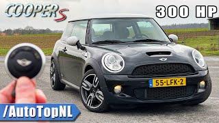 300HP Mini Cooper S R56 REVIEW on AUTOBAHN [NO SPEED LIMIT] by AutoTopNL