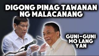 DIGONG PINAG TAWANAN NG MALACANANG