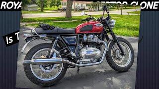 Royal Enfield Interceptor British Bike Clone - Wow!