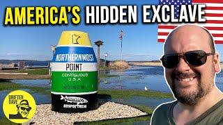 Exploring America's Hidden Exclave (The Northwest Angle of Minnesota) | Angle Inlet, USA 