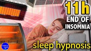 Defeat insomnia, Fal asleep easily, white noise combo, 3 heaters sound to sleep deeply