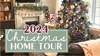 2024 Christmas Home Tour | Cozy Christmas Decor | Affordable High End Look Decor