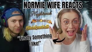 NORMIE WIFE LISTENS TO POWER METAL