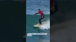 Kai Sallas unbeatable at Bells as he charges towards his second #BellsBeachLongboardClassic win