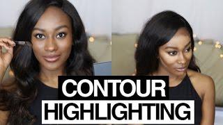 How To Do :Basic Highlight and Contour Ft. | CoverFx Contour Kit | Talk Through