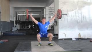 Jacques Groenewald 95kg Snatch