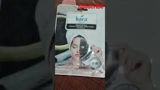 kara beauty face masks | charcoal and gold, korean skin care products , link in discription#shorts