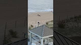 Huge Pool Deck | Hilton Oceanfront Suites Ocean City MD