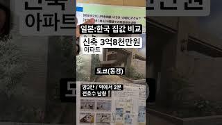 부동산 도쿄 3억8천 신축 아파트 가격 집값