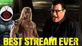 Space Ice & Redeye: Steven Seagal Sloppy Slap of Shame & Lethal Justice - Best Stream Ever
