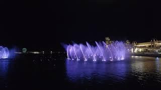 Magical Fountain Show at Palm Island Dubai | Next Stop Diaries | it's closed now, so Watch it here 