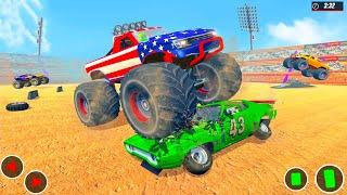 Xtreme Monster Truck Offroad Demolition Derby Stunts Simulator - Android Gameplay.