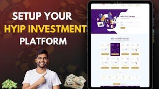 How to Make  Investment Platform HYIP Website 2024  | MLM Investment | Genius HYIP