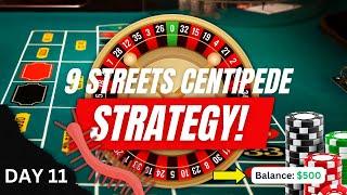 Make Consistent Profit with this Roulette Strategy - 9 Streets (DAY 11)